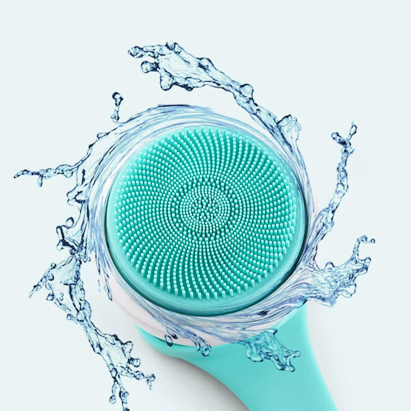 Electric brush for cleaning the body